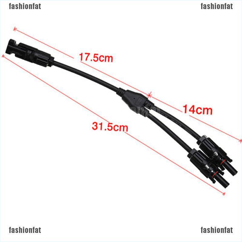 [Iron] MC4 Branch Y Adapter Connectors M/M/F and F/F/M For Solar Panels Cable Hot