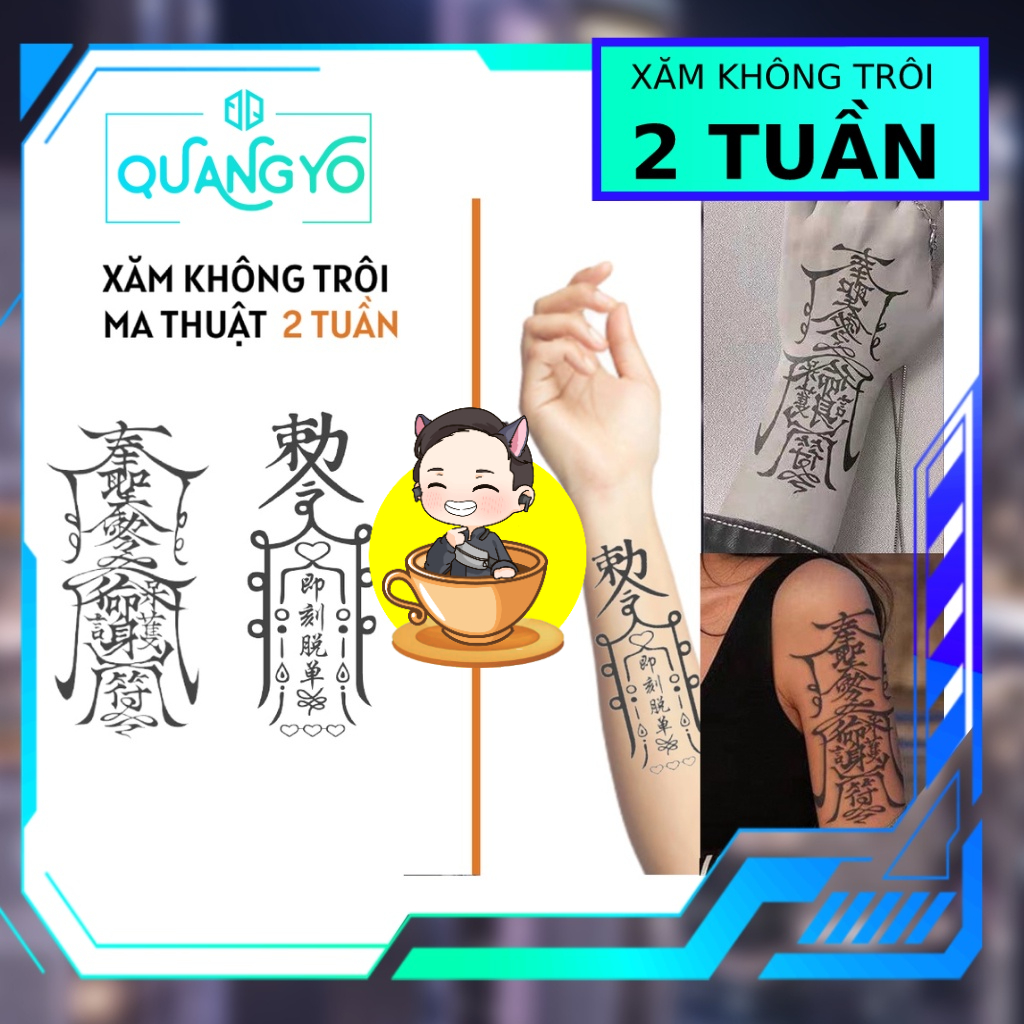 Hình xăm không trôi chủ đề may mắn, bảo vệ, tình duyên, Xăm giống Inkaholic