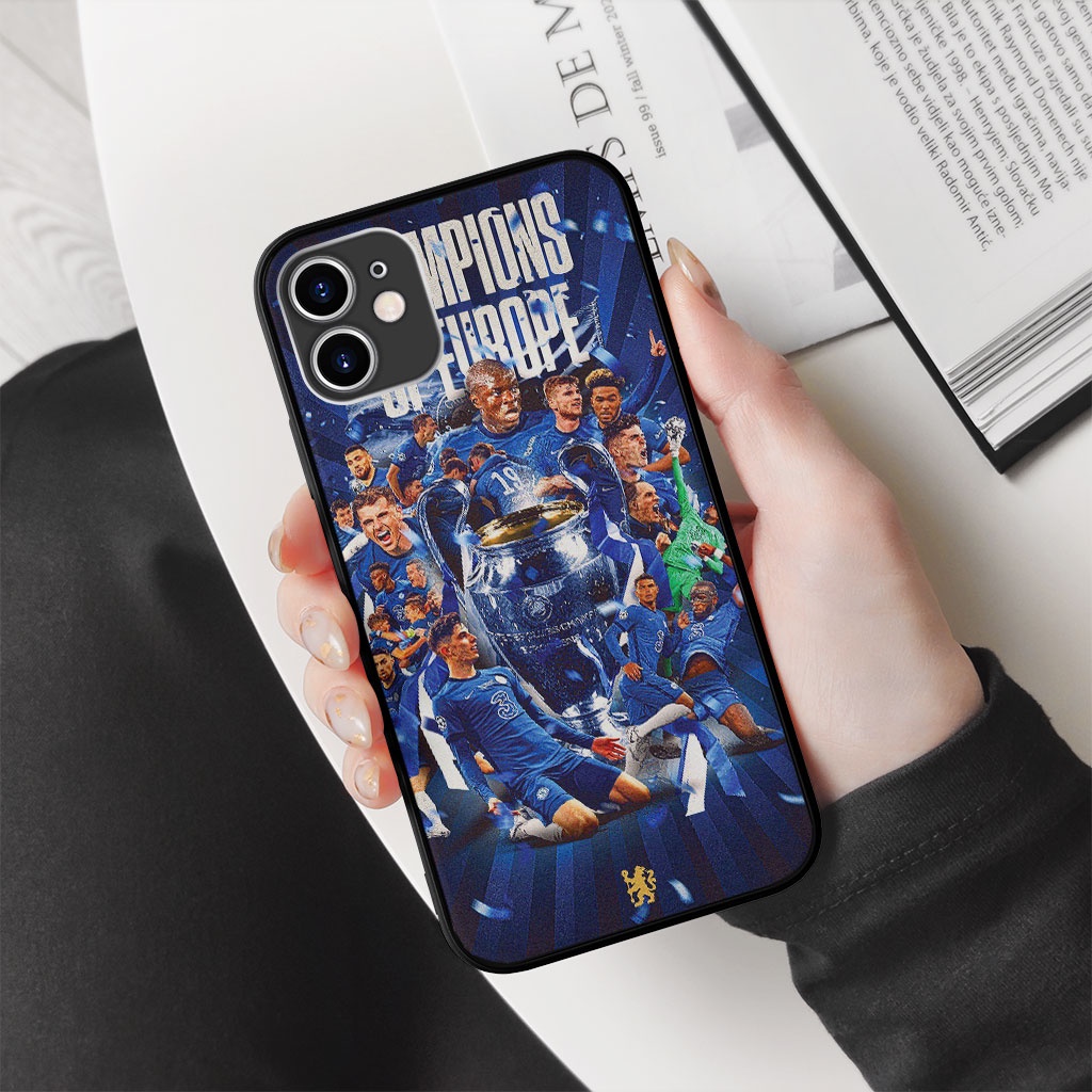 Ốp Lưng iphone chelsea champion of europe cho iphone 6 - iphone 13 CLS20210012
