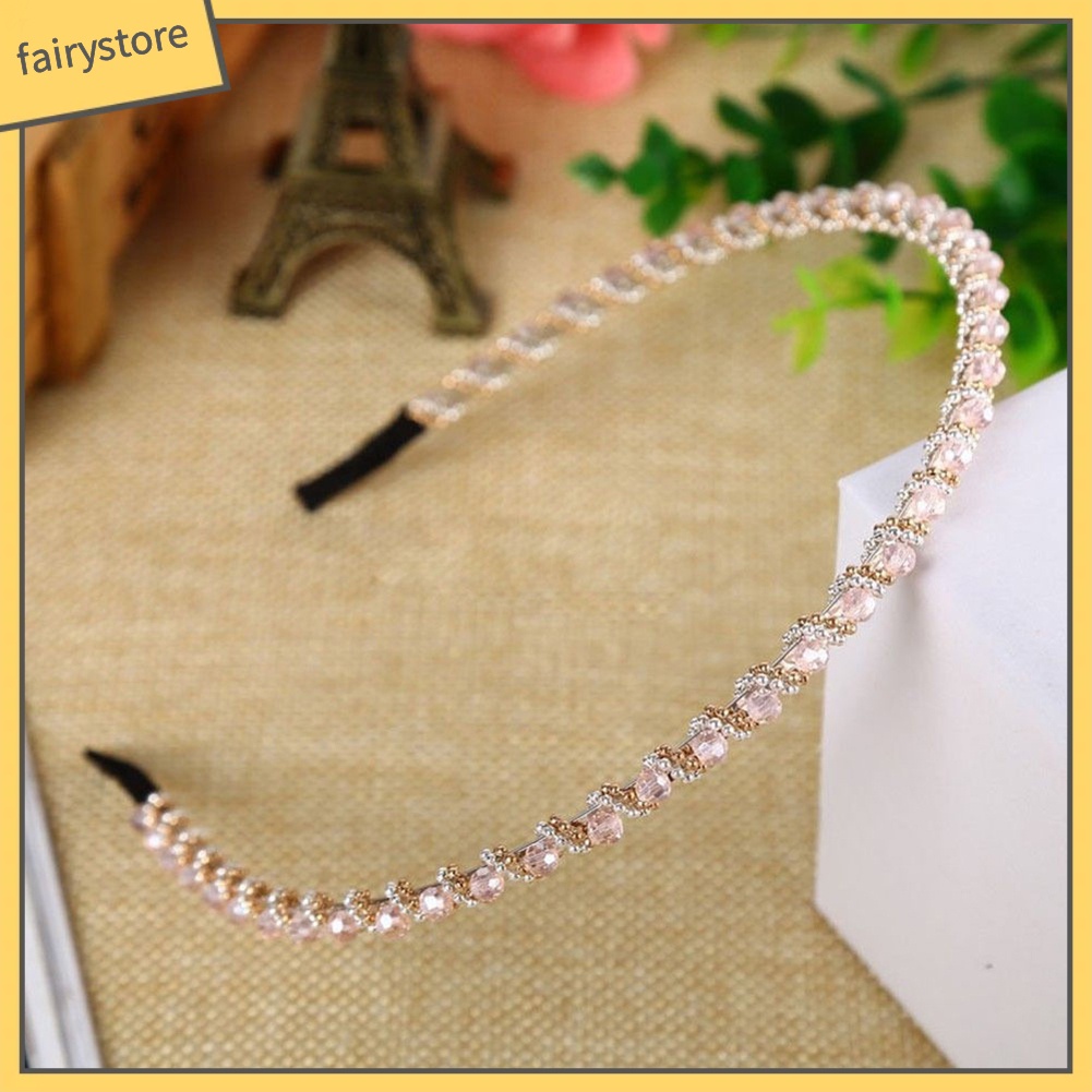 Cài tóc đính đá lấp lánh đơn giản dành cho phái đẹp