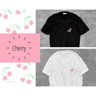 Áo Thun Gia Đình cotton 100% (Ảnh Thật) - Mẫu Trái cây ( Cherry )