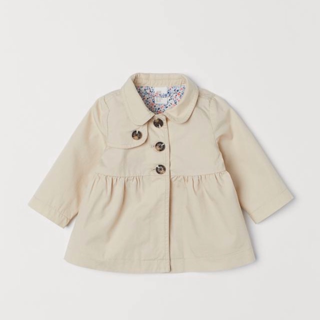 Áo mangto hm cho bé gái