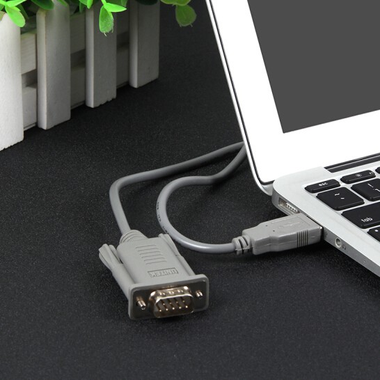 Cáp chuyển đổi USB to COM RS232 chính hãng UNITEK Y-1050 hỗ trợ Win 8