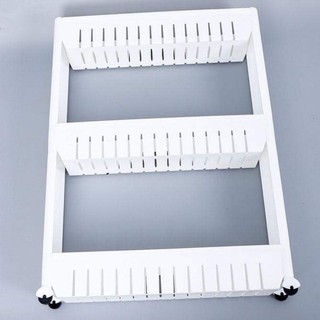 Kệ để đồ 3 tầng có bánh xe