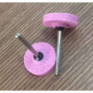 ĐÁ MÀI HỒNG 25X5MM, TY 3X40MM