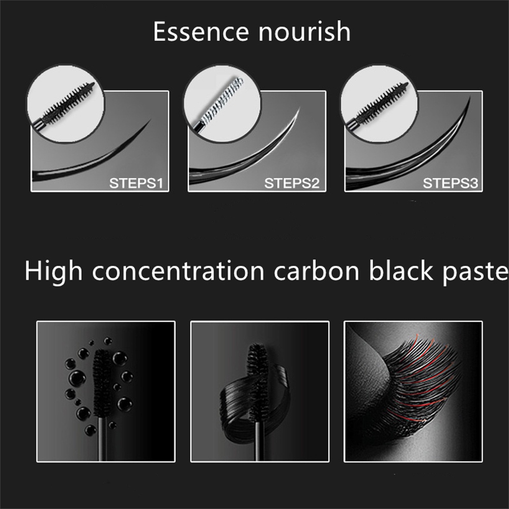 Set 2 Mascara Trang Điểm Lông Mi Chống Nước