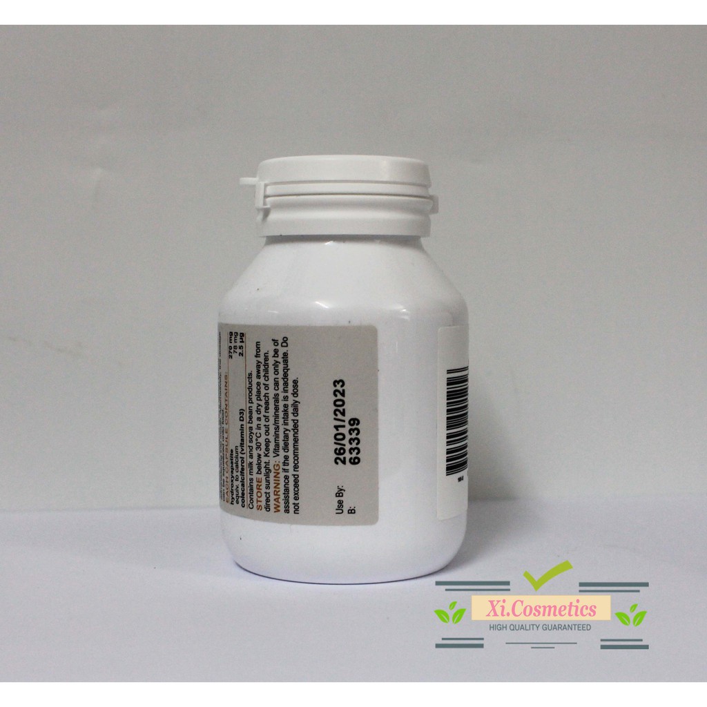 Viên uống BioIsland Milk Calcium for Kids 90 viên bổ sung Canxi Milk Calcium Bio Island Úc