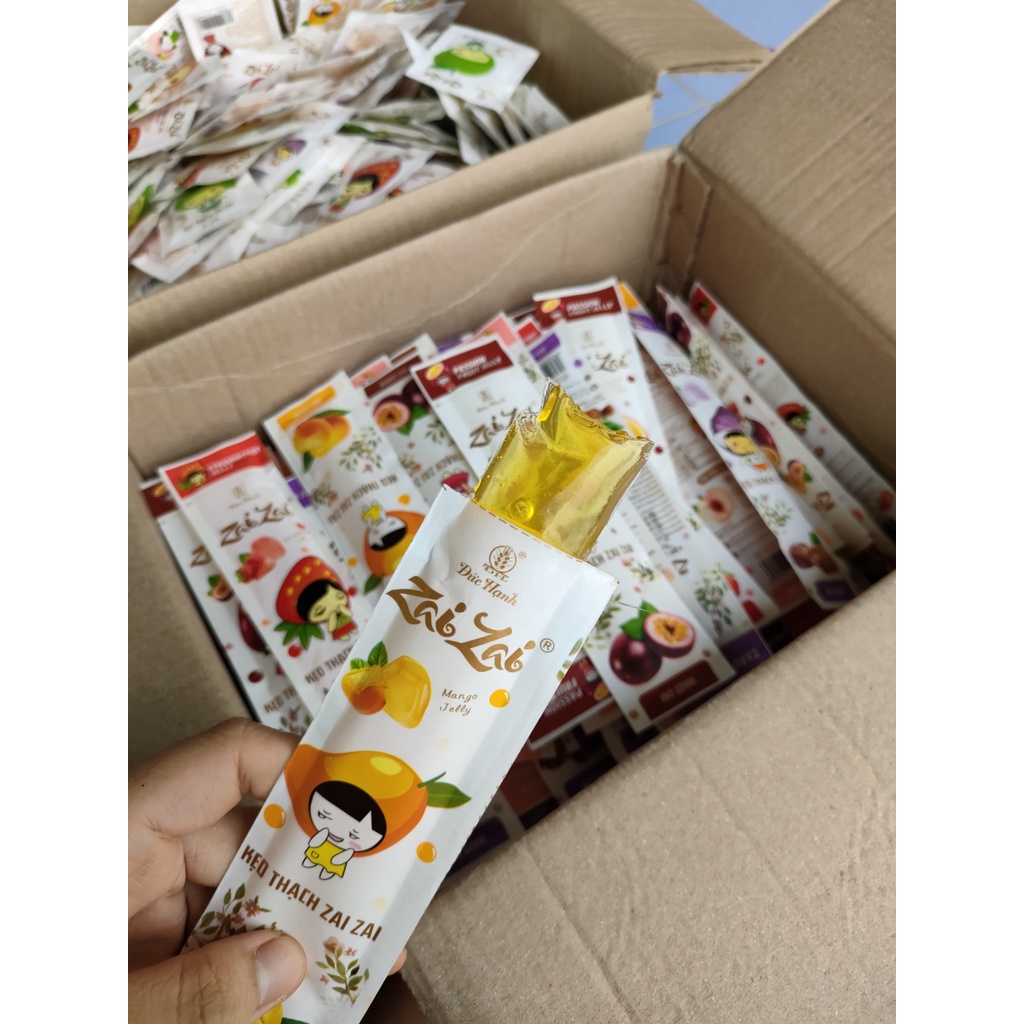 1Kg Kẹo thạch Zaizai Đức Hạnh mẫu mới gói dài