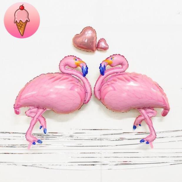 Bóng Hình Chim Hồng Hạc Size Đại Tông Hồng Dùng Để Trang Trí Tiệc - K123