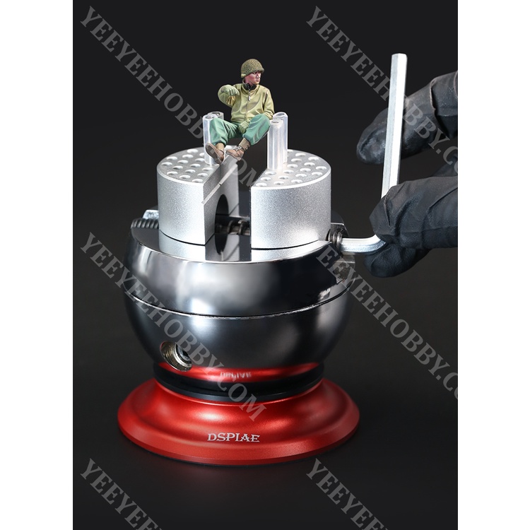[YEEYEE] DỤNG CỤ MÔ HÌNH DSPIAE - ĐẾ KẸP HÌNH CẦU XOAY 360° OMNI-DIRECTIONAL SPHERICAL VISE