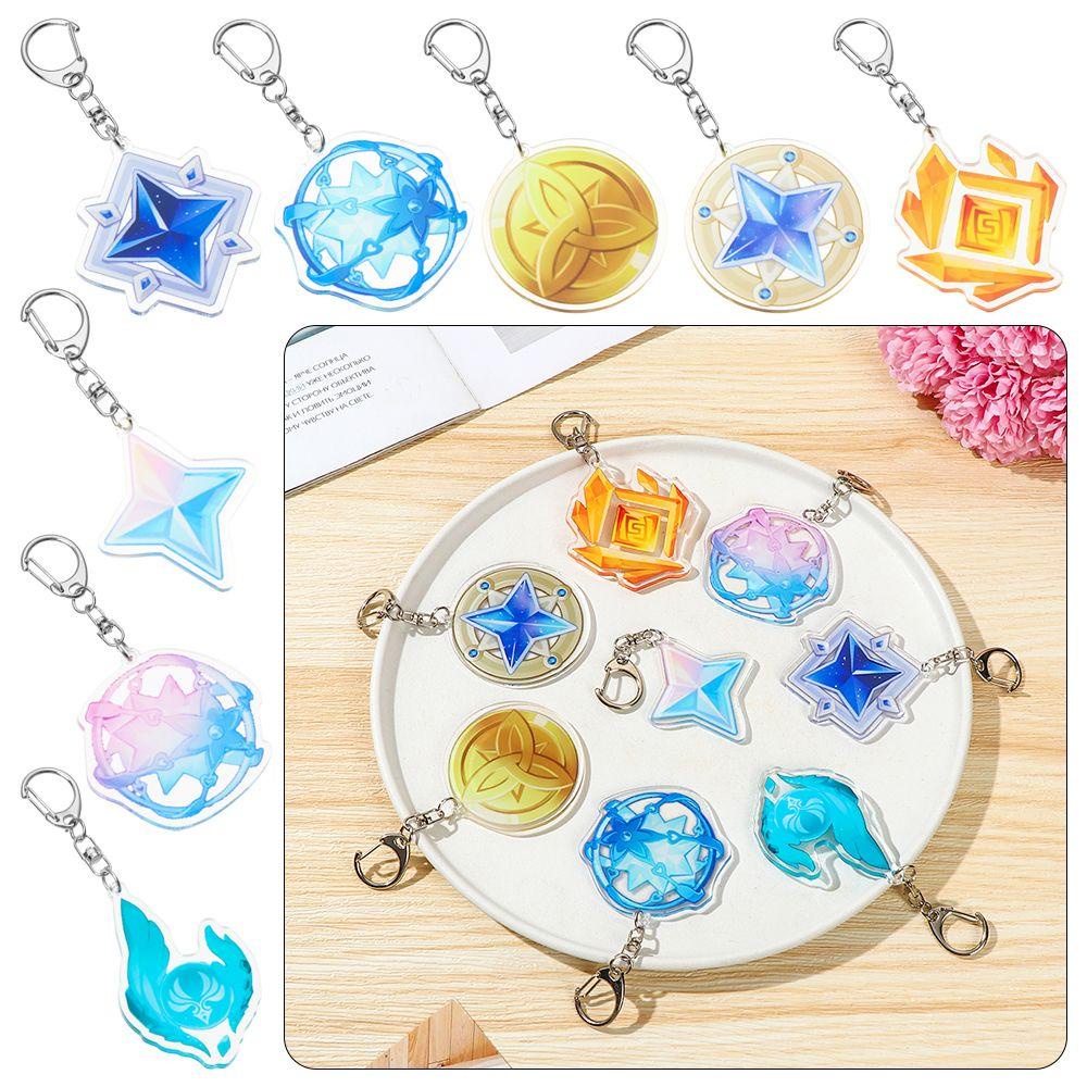 Giá Đỡ Chìa Khóa Hình Quạt Phong Cách Hoạt Hình Anime Độc Đáo