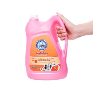 NƯỚC RỬA CHÉN KHÔNG MÀU EZ CLEAN 4LIT