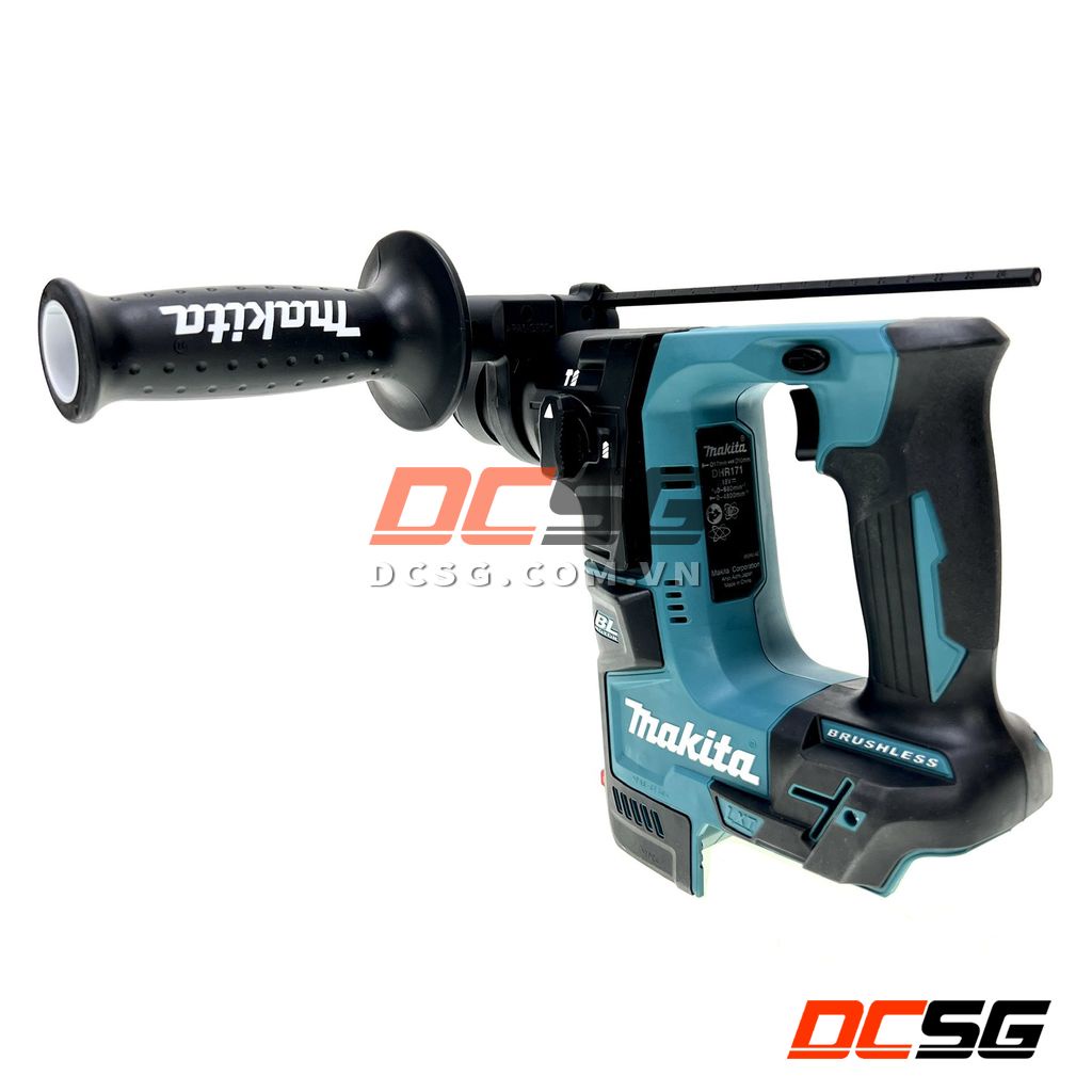 Máy khoan bê tông dùng pin 18V Makita DHR171Z  | DCSG