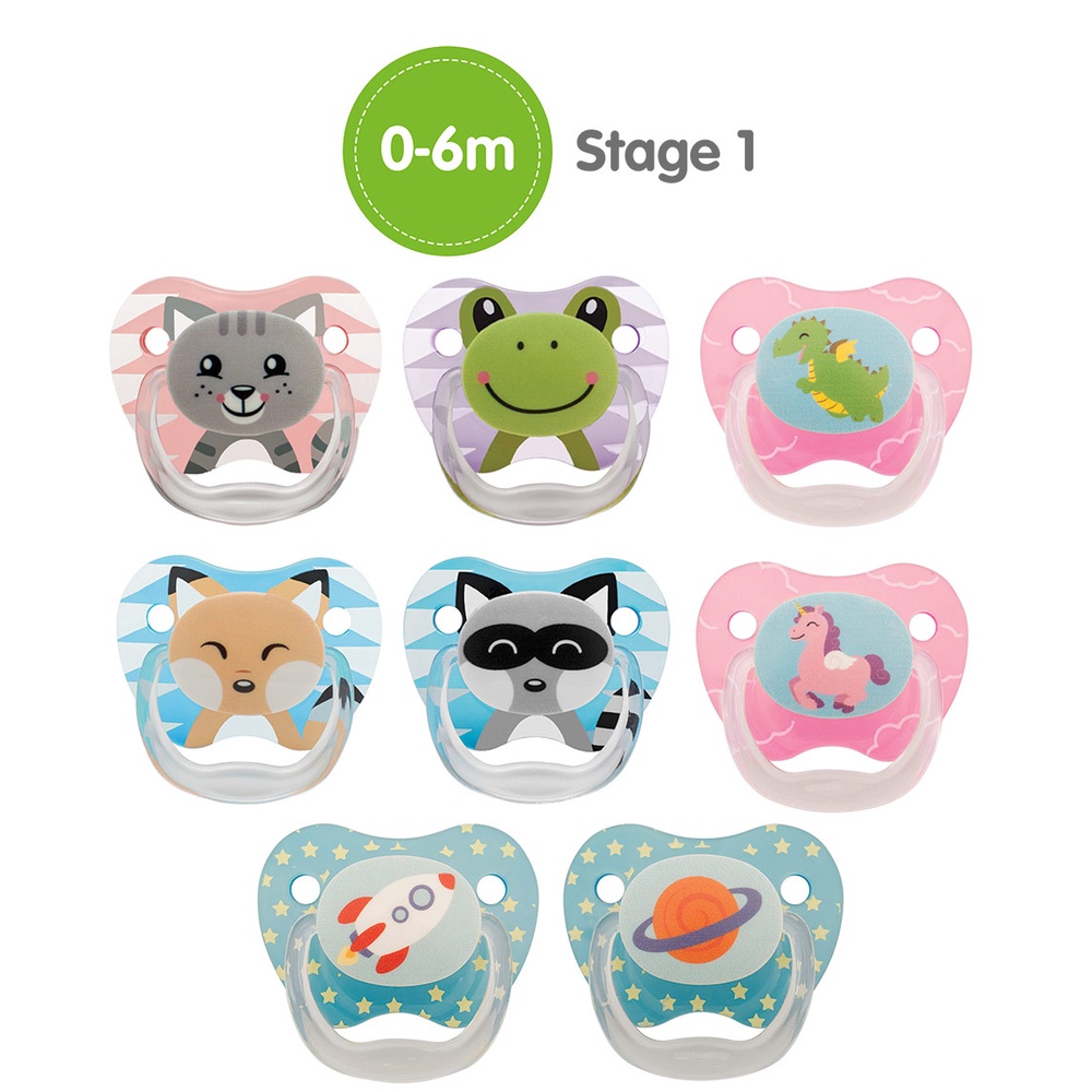 Ty ngậm Ti giả cho bé