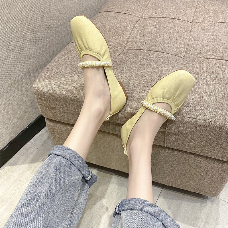 Giày Búp Bê Mũi Vuông Thời Trang Hè 2021 Cho Nữ | BigBuy360 - bigbuy360.vn