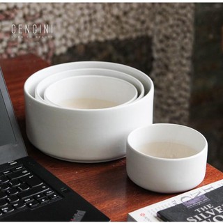 ❣️TẶNG 1 DĨA❣️Chậu Sứ Trụ Bẹt Trồng Sen Đá Cây Cảnh- Chậu Sứ Bát Tràng - Chậu Cây Giá Rẻ [Mã0026]