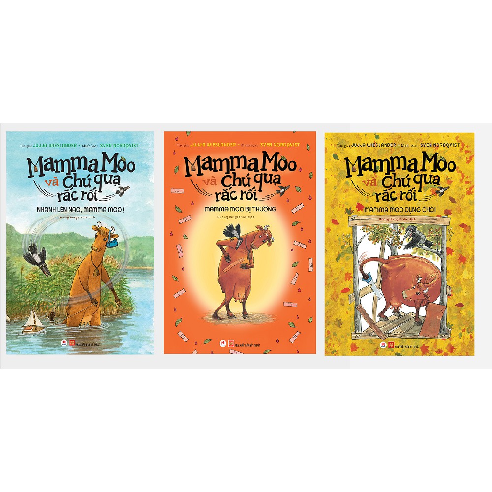 Sách – Combo 3 tập - Mamma Moo và Chú Quạ Rắc Rối