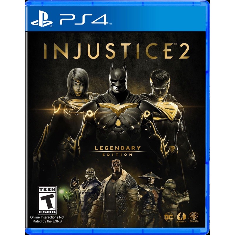 Đĩa game Ps4 Injustice 2 Legendary Edition