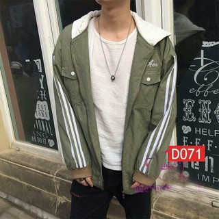 Áo khoác dù sọc 2 lớp (CÓ ẢNH THẬT)