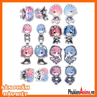 hình dán sticker anime Re:Zero − Bắt đầu lại ở thế giới khác mẫu 1