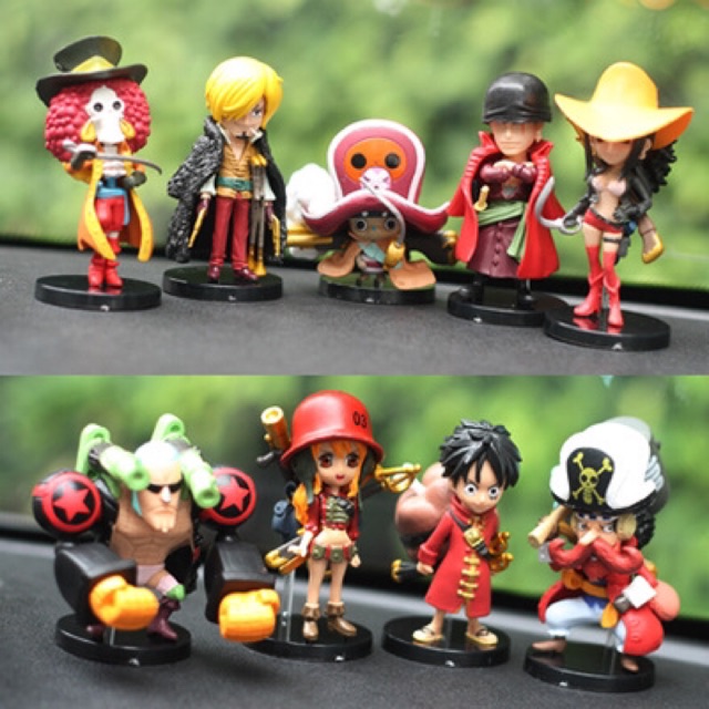 One Piece - Combo 9 Nhân Vật Team Luffy.  Figure One Piece Te Luffy