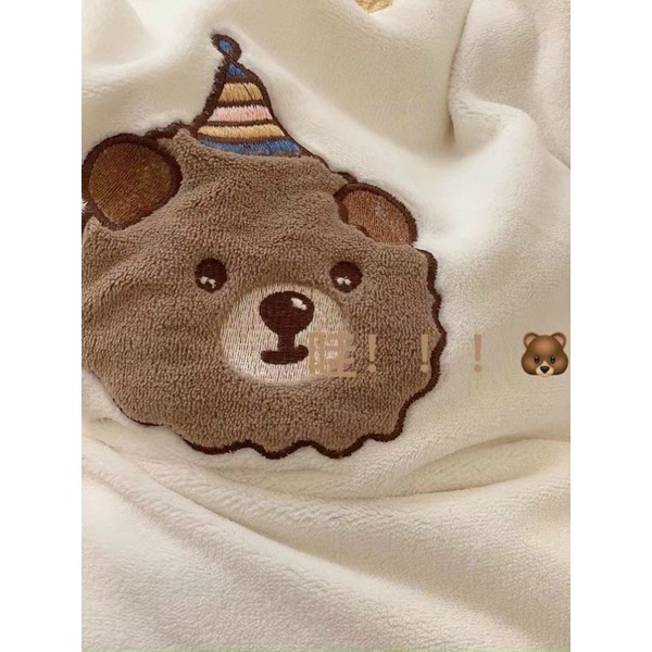 Bộ chăn ga gối Nỉ Nhung Gấu Teddy phiên bản nỉ nhung mịn