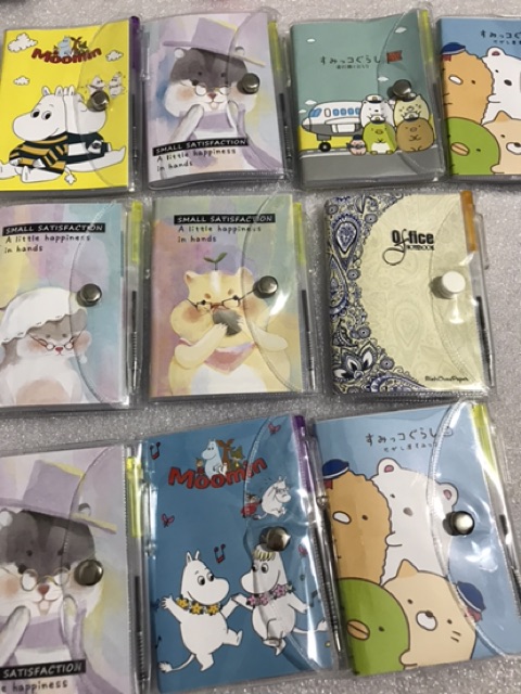 Sổ ghi chép hình cute có bút