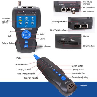 Mua  Hàng Chính Hãng  Thiết Bị Test Mạng Hộp Test Mạng Noyafa Nf-8601S