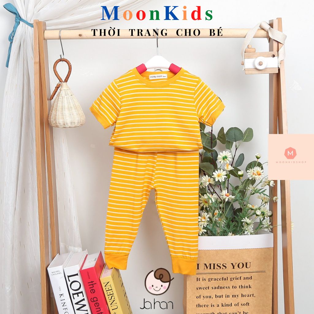 Bộ MINKY MOM Ngắn Tay Cho Bé NHẬN HÀNG ƯNG Ý NGAYTHUN LẠNH 100%,cho bé từ 7-19kg, cam kết hàng chuẩn!!!!!!!!