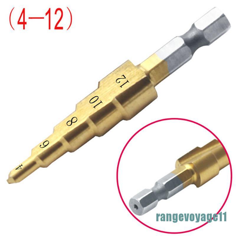 Bộ Mũi Khoan Titan 4-12 / 20 / 32mm Chuyên Dụng