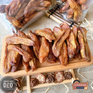 Chuối sấy dẻo tẩm vị ăn vặt 300gram Freeship
