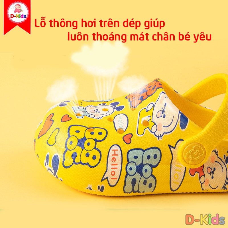 Dép cho bé BobDog, dép cross cho bé siêu nhẹ chống trơn trượt [DD-008]