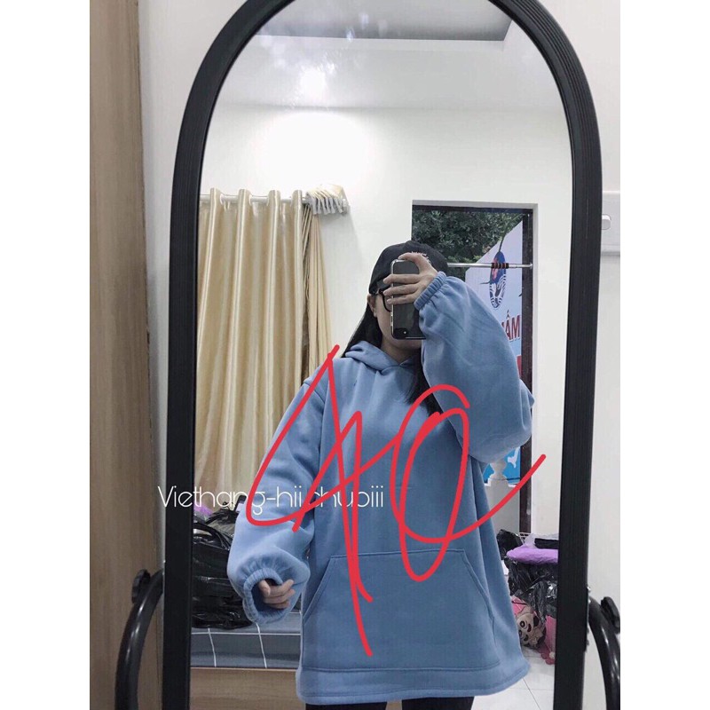 [Rẻ Vô Địch] Áo Hoodie Basic Tay Bồng Chun Ullzang ( Có Ảnh Thật)