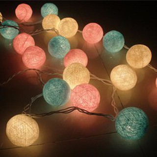 ĐÈN TRANG TRÍ CẦU MÂY NHIỀU MÀU