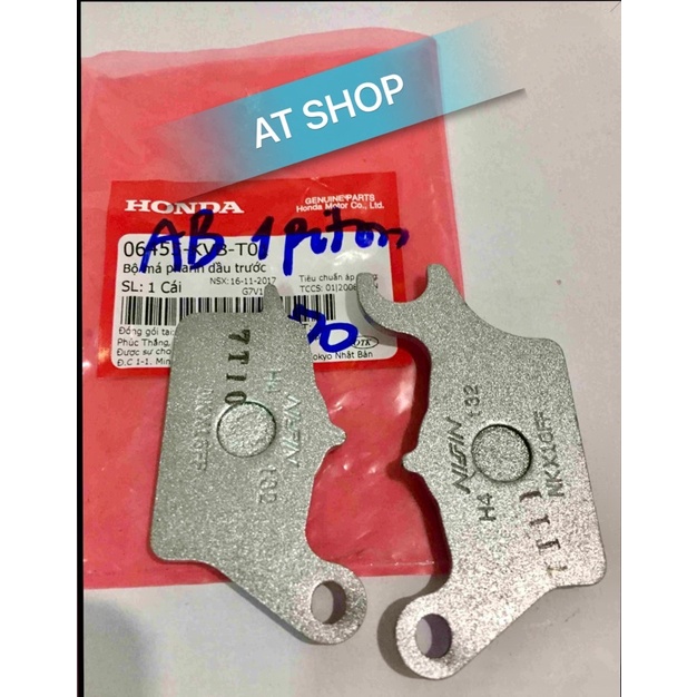 Bố thắng đĩa trước AIR BLADE FI (2009-2022)/ VISION/ LEAD 125 chính hãng honda