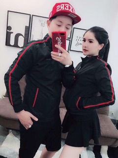 Áo khoác dù cặp nam nữ