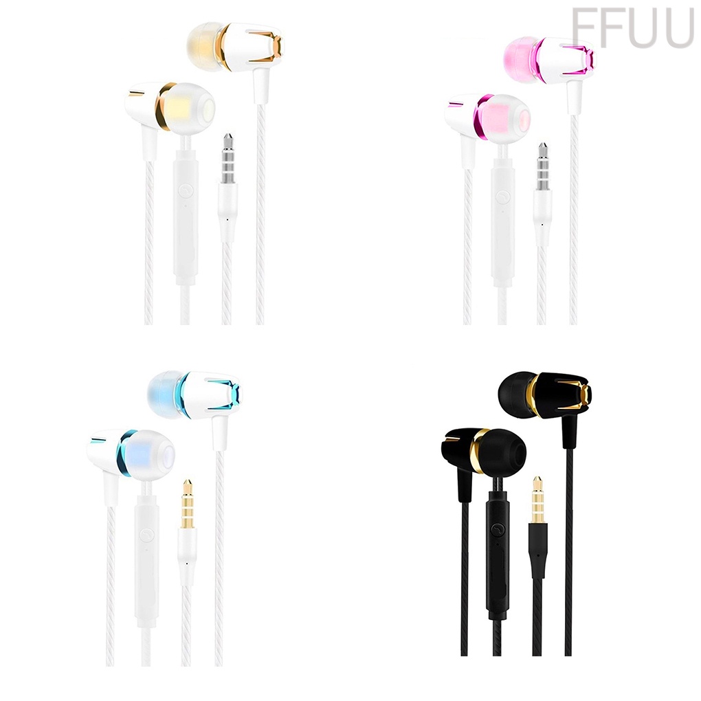 Tai nghe nhét tai có dây FF86 kèm mic dùng thích hợp cho Android iOS