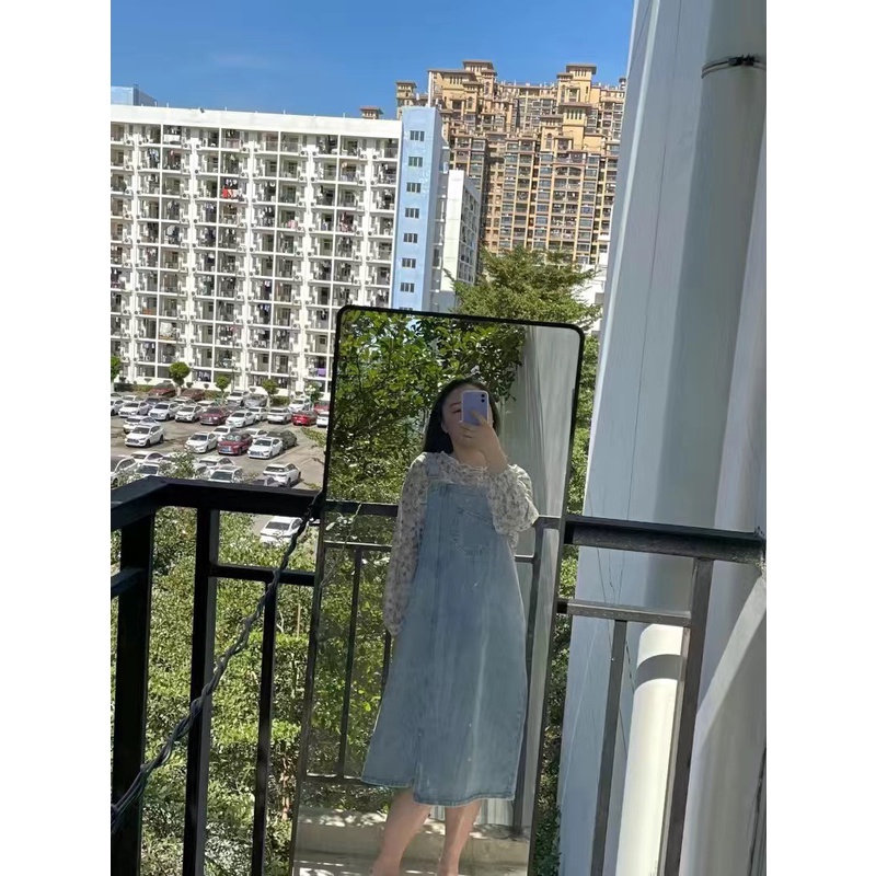 Yếm xuông form rộng DÁNG DÀI  có túi trước ngực siêu đẹp siêu thoải mái