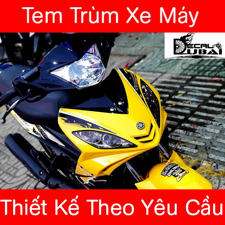 Tem Trùm Exciter 2010 Vàng Đen Spark