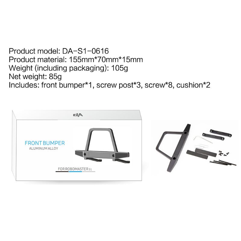 Thanh Kim Loại Bảo Vệ Cản Trước Chống Va Chạm Cho RoboMaster