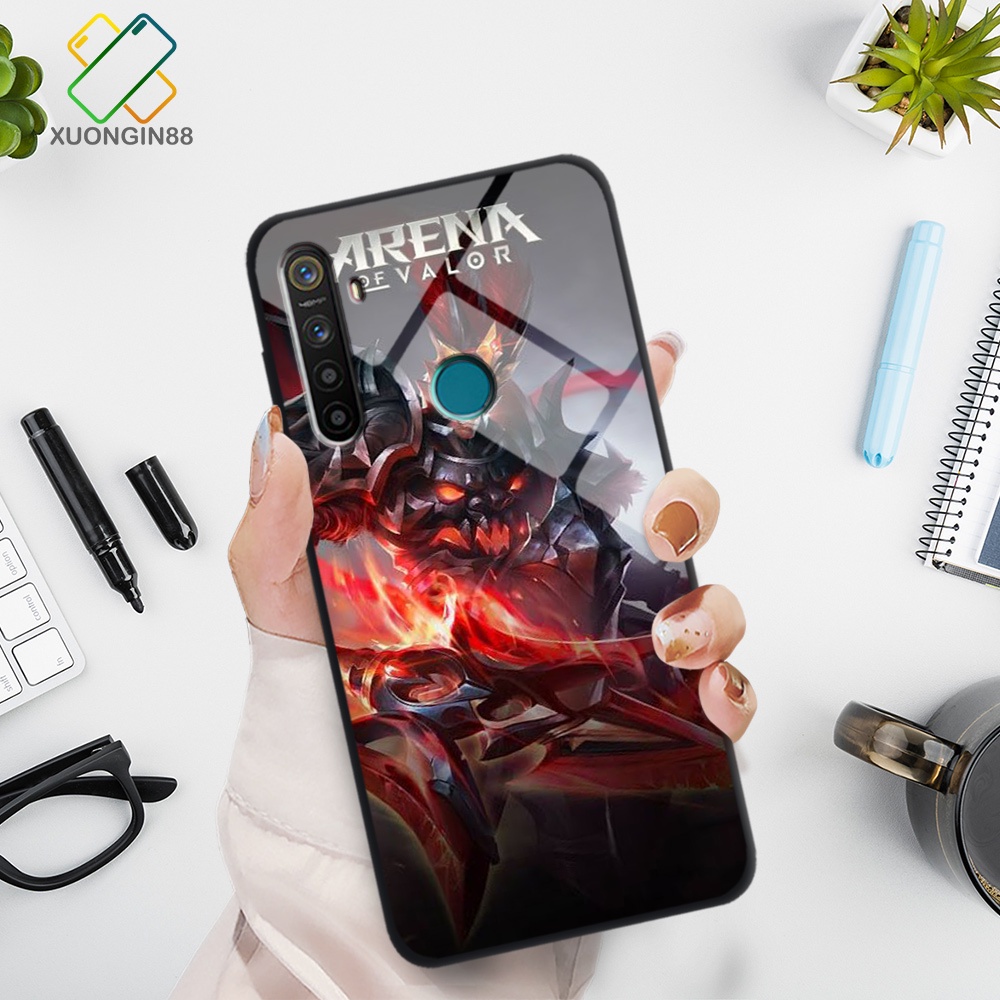 Ốp lưng kính Realme 5i/6i in 3D hình tướng Liên quân