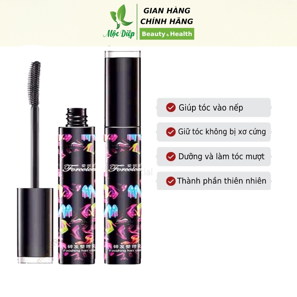 Mascara chuốt tóc con vào nếp - Que chuốt chải tóc vuốt tóc Gọn Gàng giữ nếp chống xù - Mộc Diệp