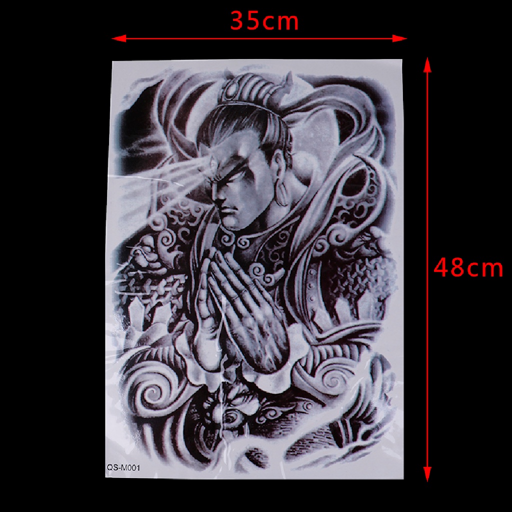 Hình Xăm Dán Tạm Thời Chống Thấm Nước Phía Sau Nghệ Thuật Mới