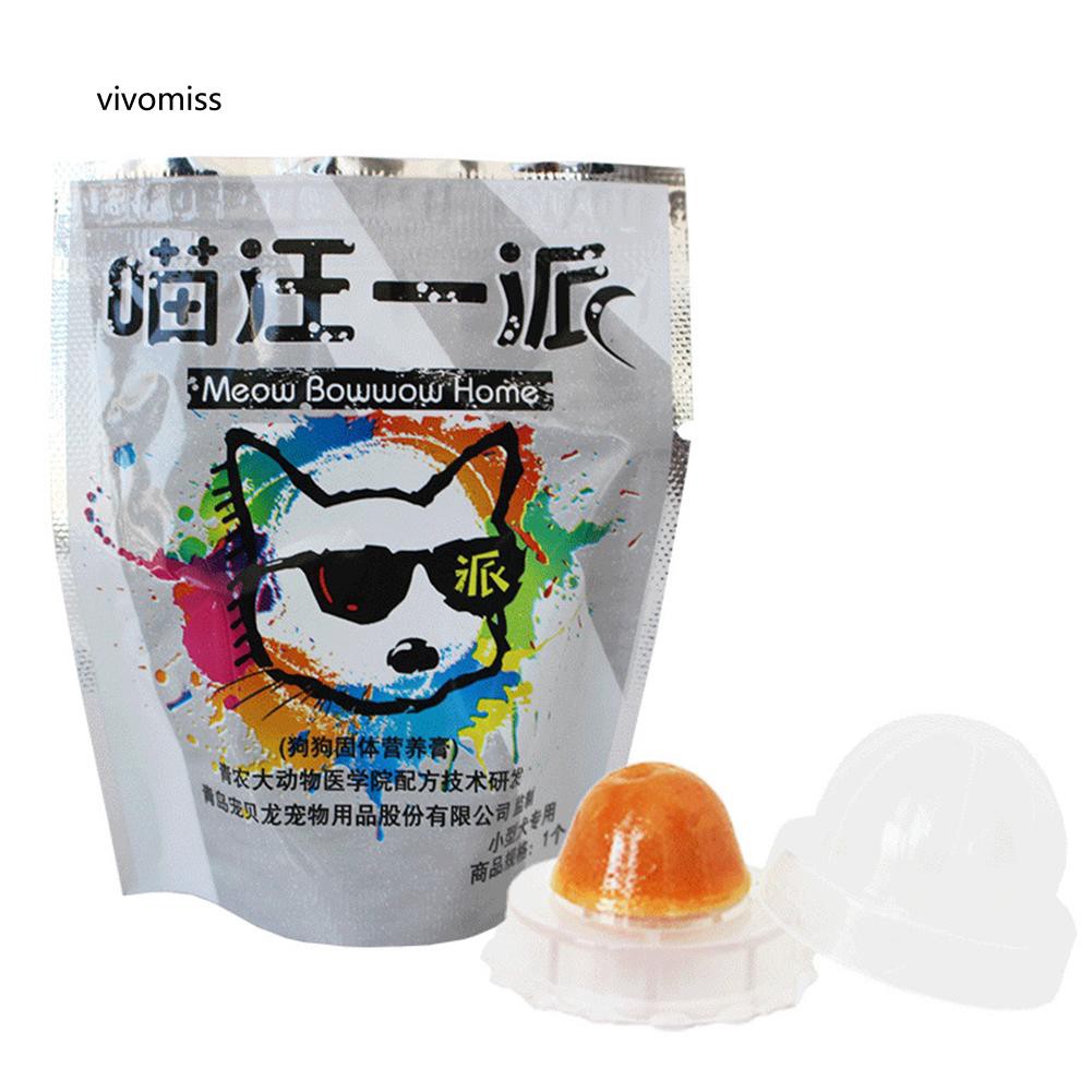 Kẹo dinh dưỡng hình viên bi dành cho mèo cưng đựng trong hộp