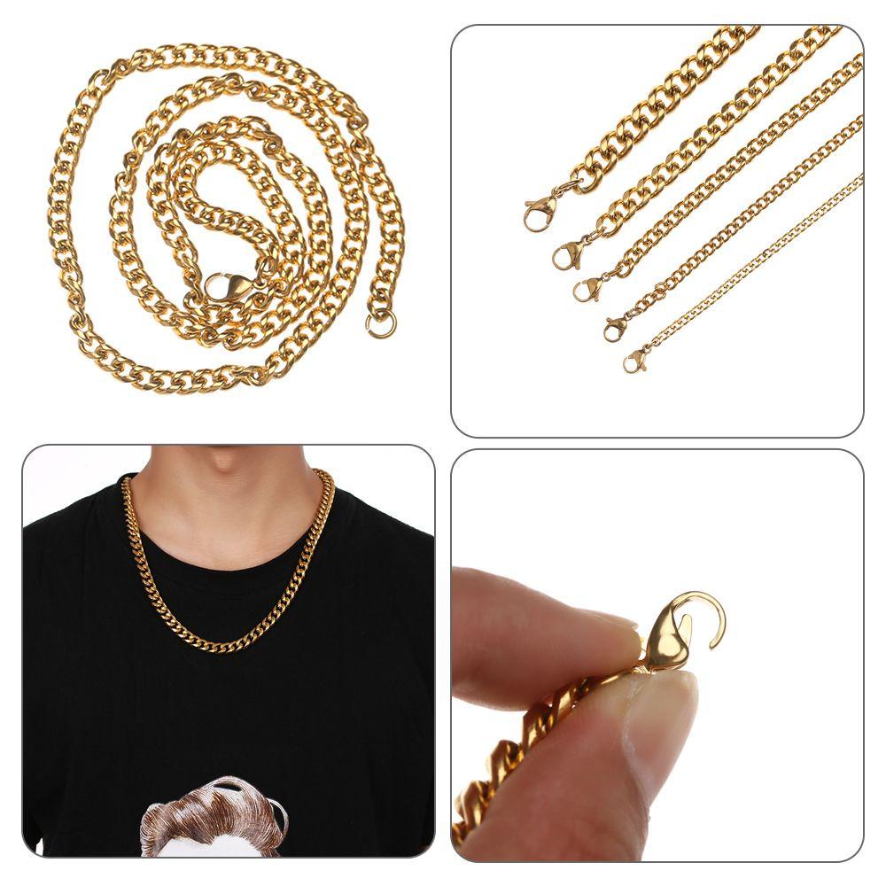 JONYE Vòng Cổ Choker Phong Cách Gothic Cho Nam Và Nữ Kích Thước 3 / 4 / 5 / 7 / 9 / MM