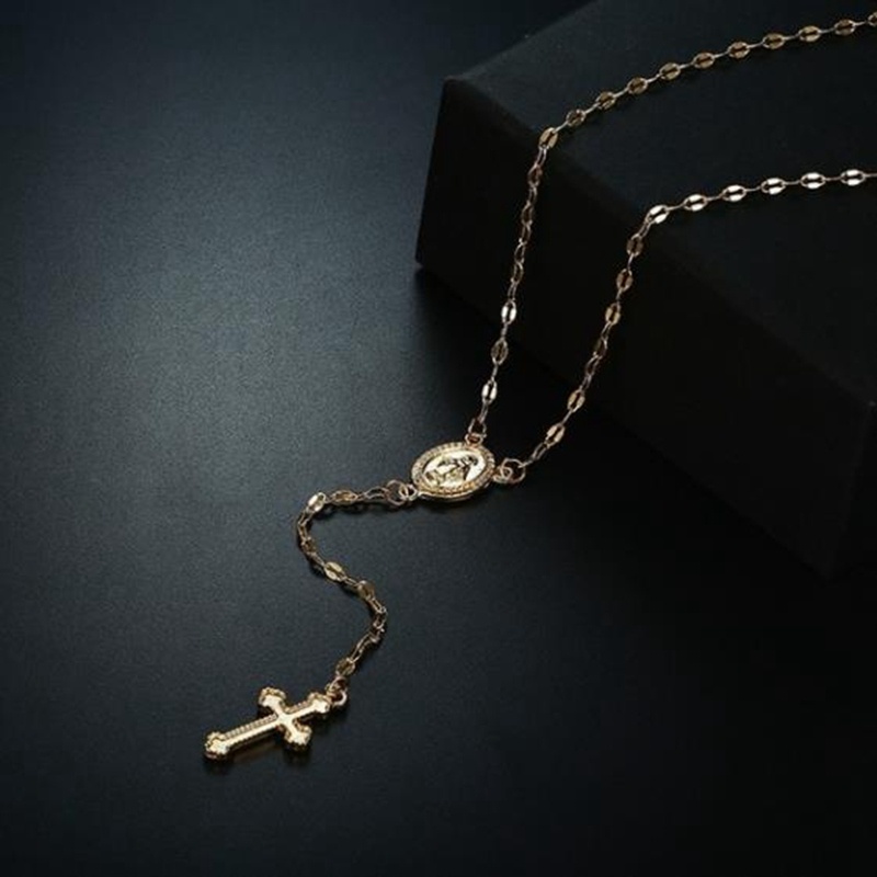 Vòng cổ Mặt Đồng Xu Madonna Thời Trang Mới Cho Nữ