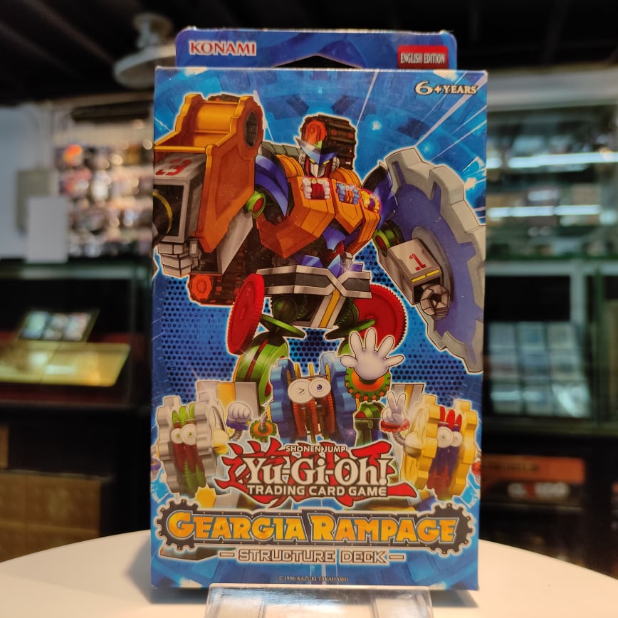 Bộ Bài Đầy Đủ Yugioh Chính Hãng Geargia Rampage Structure Deck