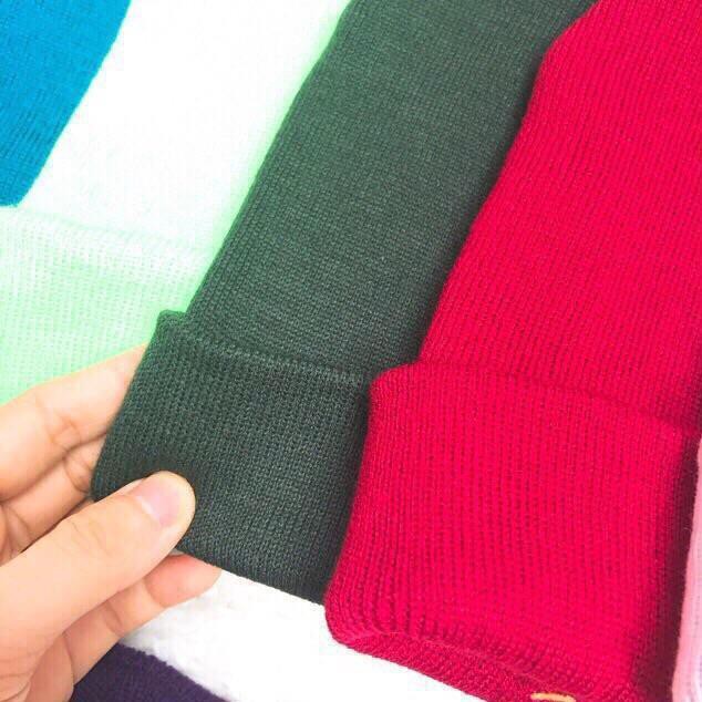 Mũ Len Beanie Nhiều Màu-.