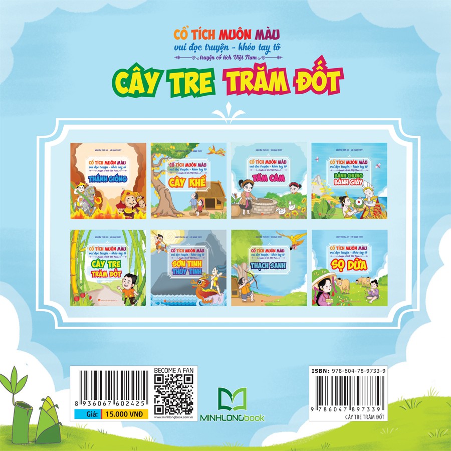 Sách - Cổ Tích Muôn Màu Cây Tre Trăm Đốt