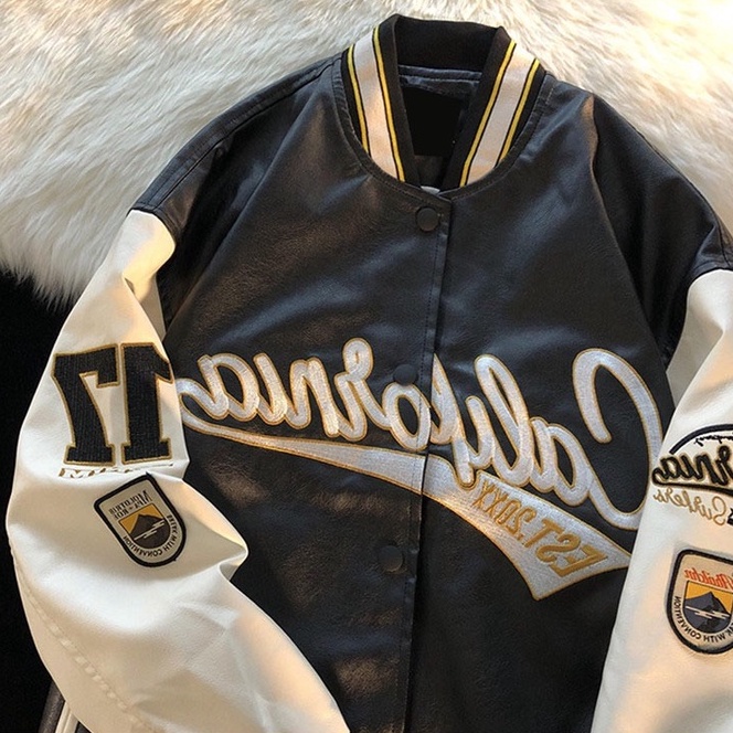 Áo Varsity Jacket California hàng thời trang cao cấp có hình ảnh và video thật